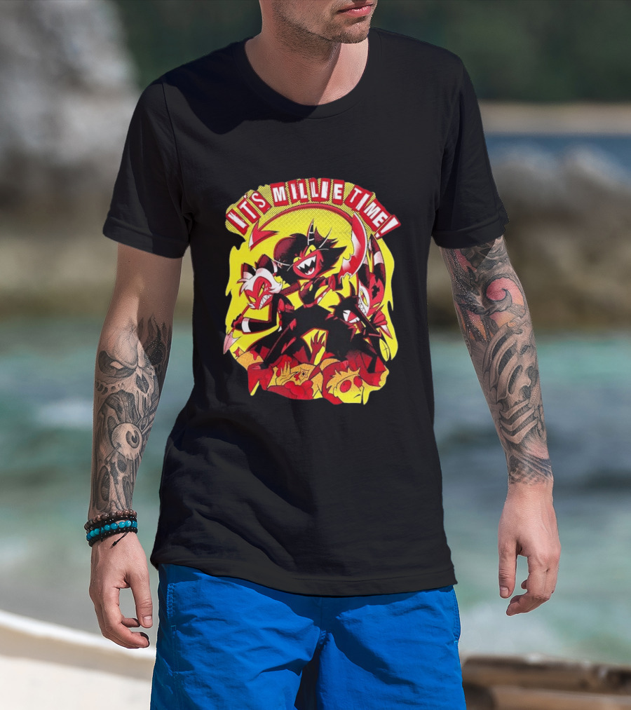 Spindlehorse It's Millie Time Helluva Boss Characters T-Shirt