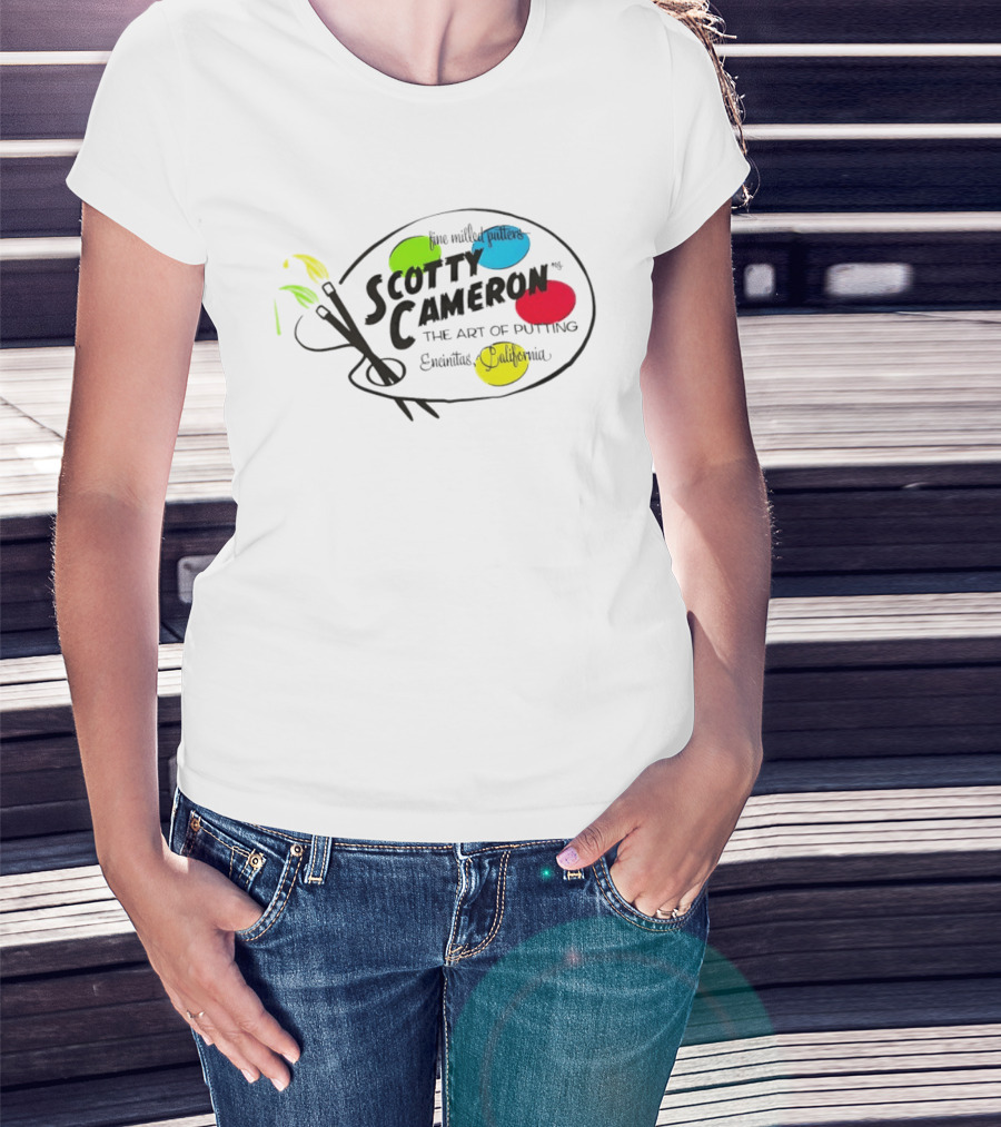 Fine Milled Putters Scotty Cameron The Art Of Putting Encinitas California T-Shirt