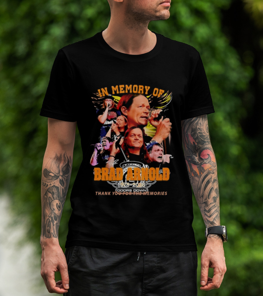 In Memory Of Brad Arnold Thank You 1928 2026 T-Shirt