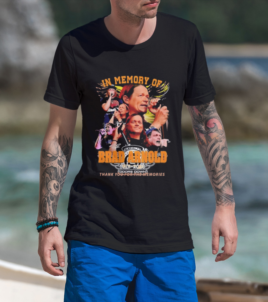 In Memory Of Brad Arnold Thank You 1928 2026 T-Shirt