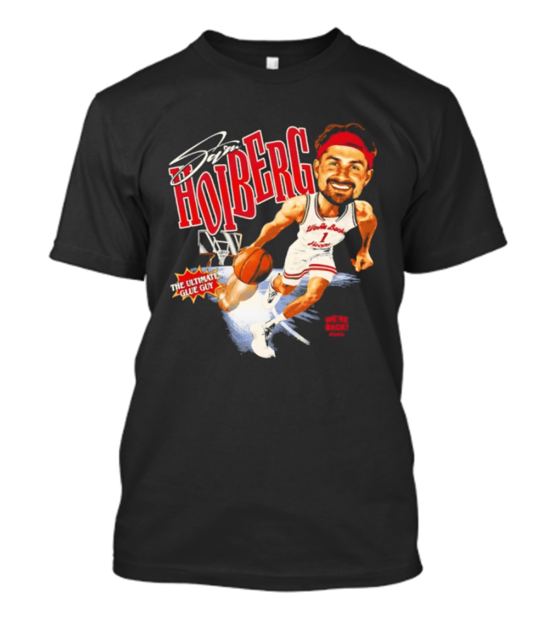 Sam Hoiberg Basketball Caricature The Ultimate Glue Guy T-Shirt