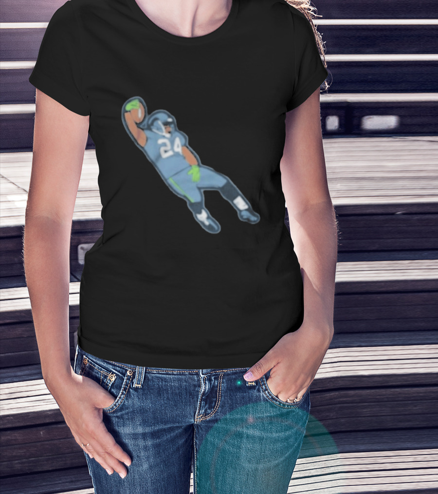 Seahawks The Quake Celebration Rob Staton 24 T-Shirt