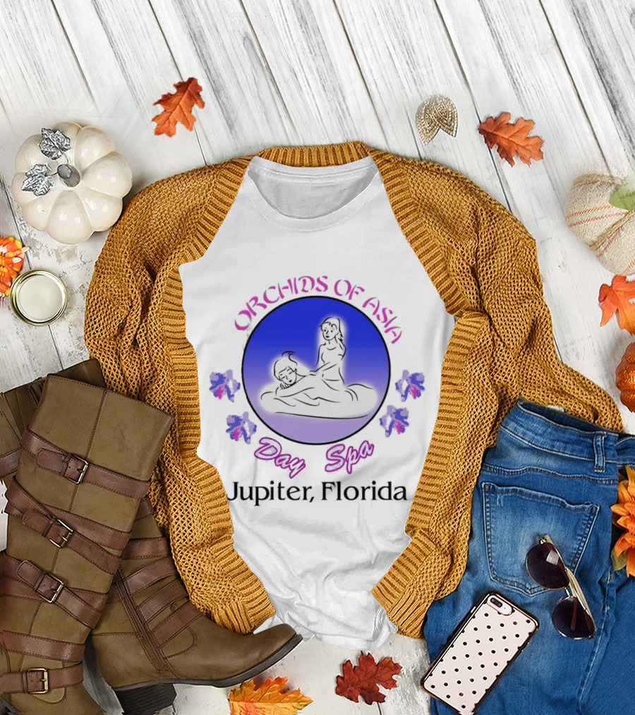 Orchids Of Asia Day Spa Jupiter Florida T-Shirt