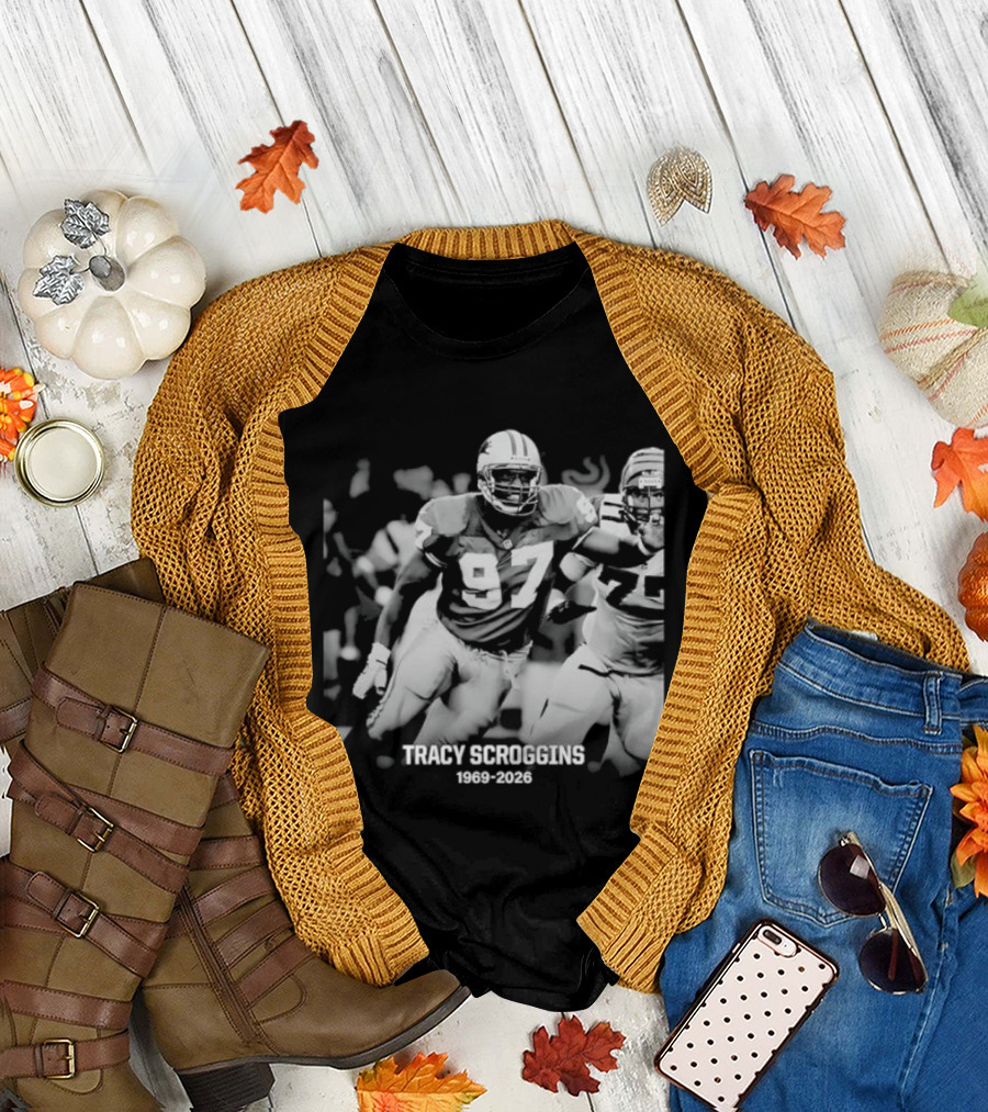 Tracy Scroggins Detroit Lions 1969 2026 Stories T-Shirt
