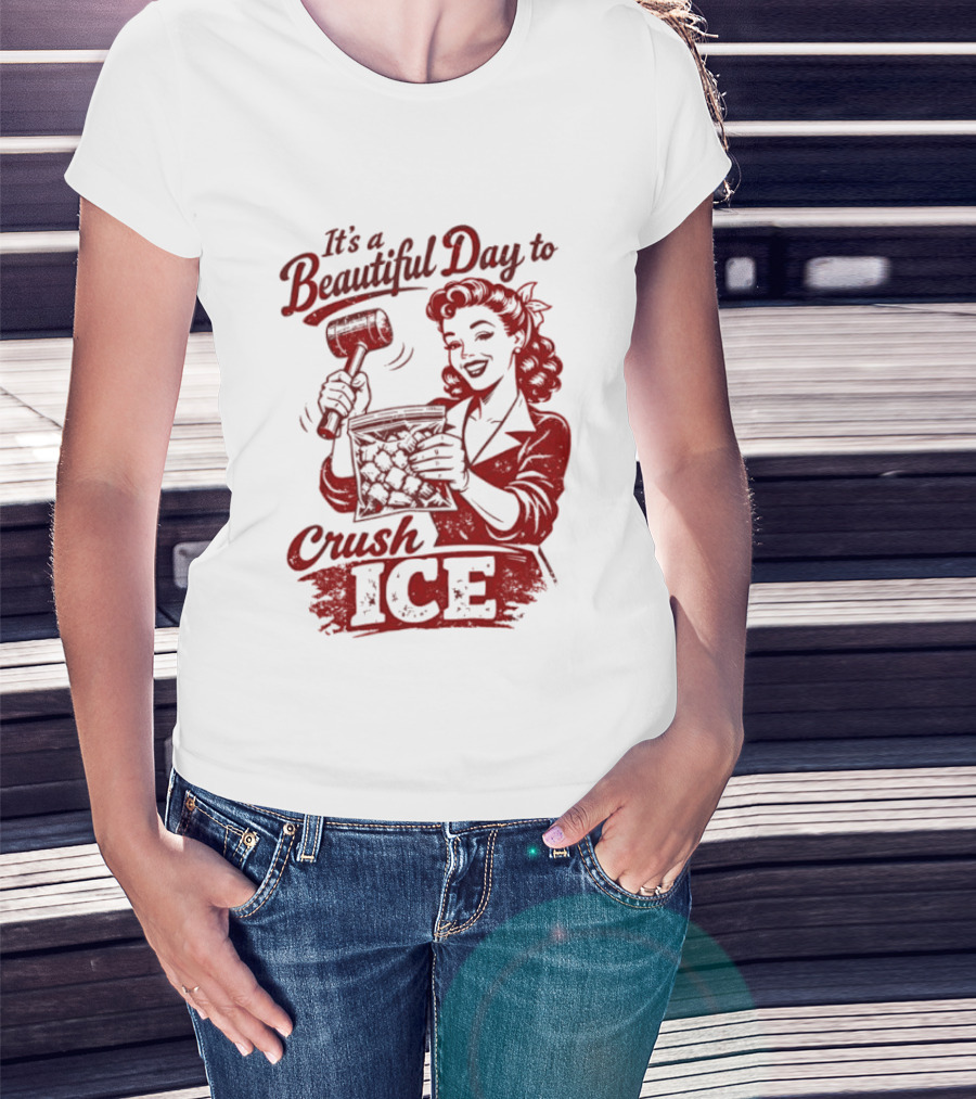 It's A Beautiful Day To Crush Ice Minneapolis Social Justice Human Rights T-Shirt