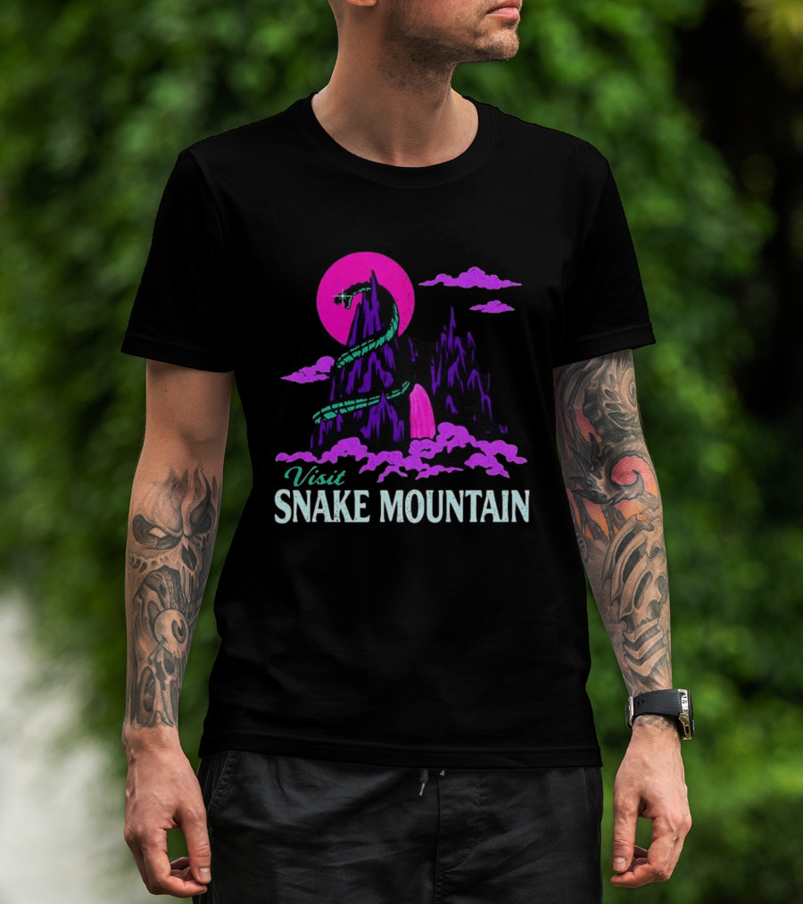 Visit Snake Mountain Masters Of The Universe Serpent Peak Fantasy T-Shirt