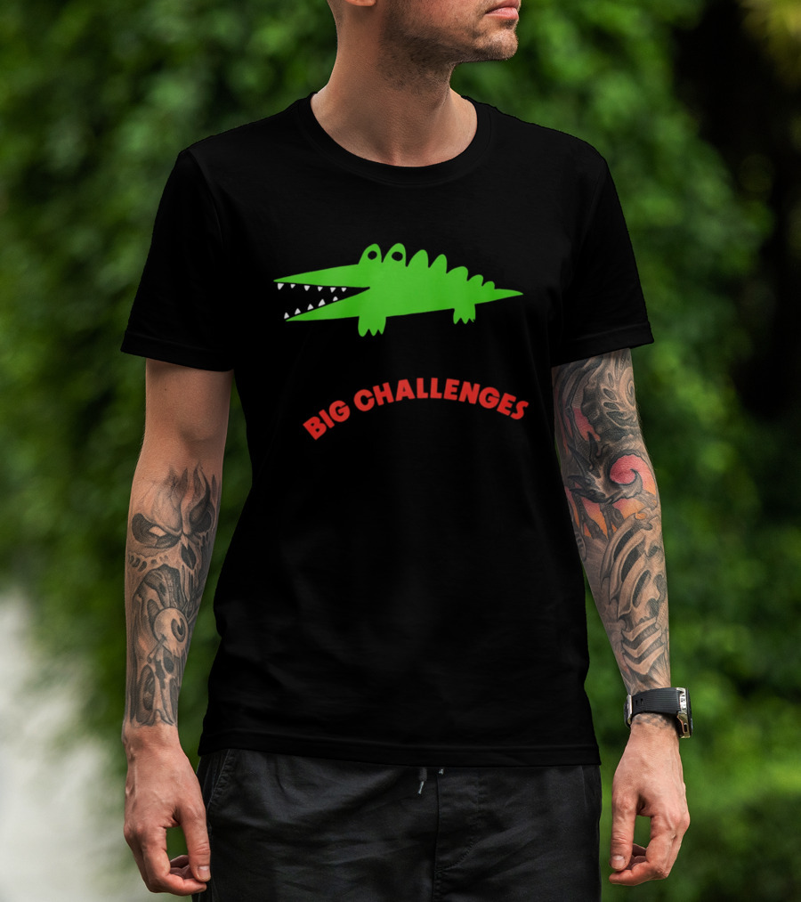 Sanrio Crocodile Big Challenges T-Shirt