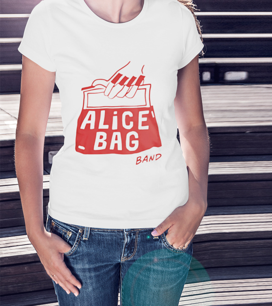 Alice Bag Band Iconic Red Hand Sardine Concept 2026 T-Shirt