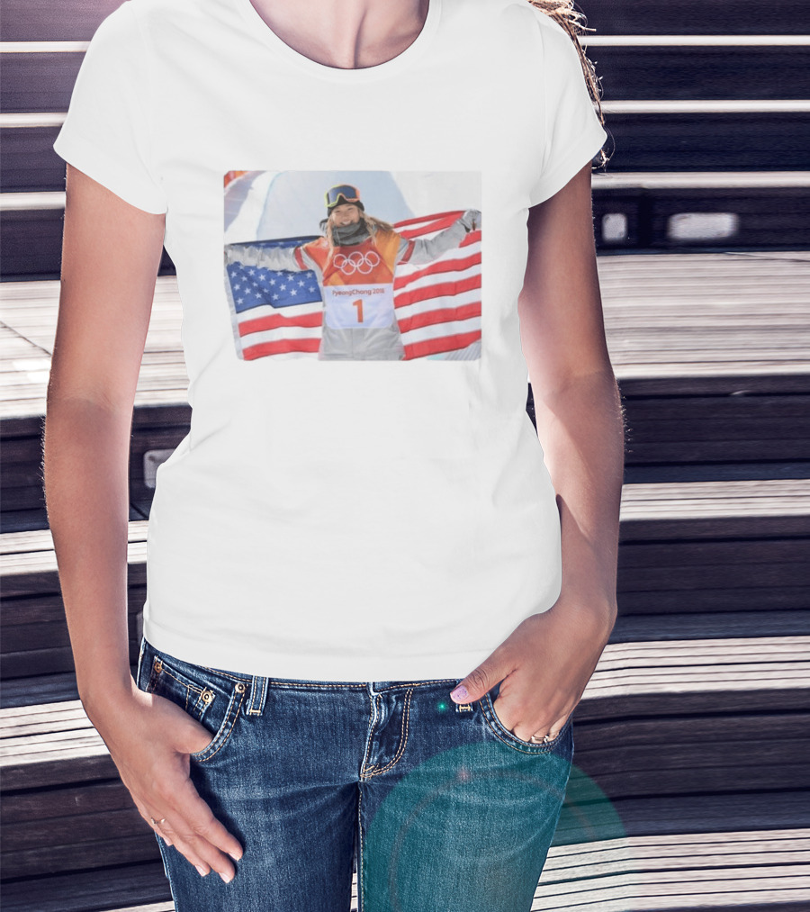 Myles Garrett Chloe Kim PyeongChang 2018 Olympics USA Jacket T-Shirt