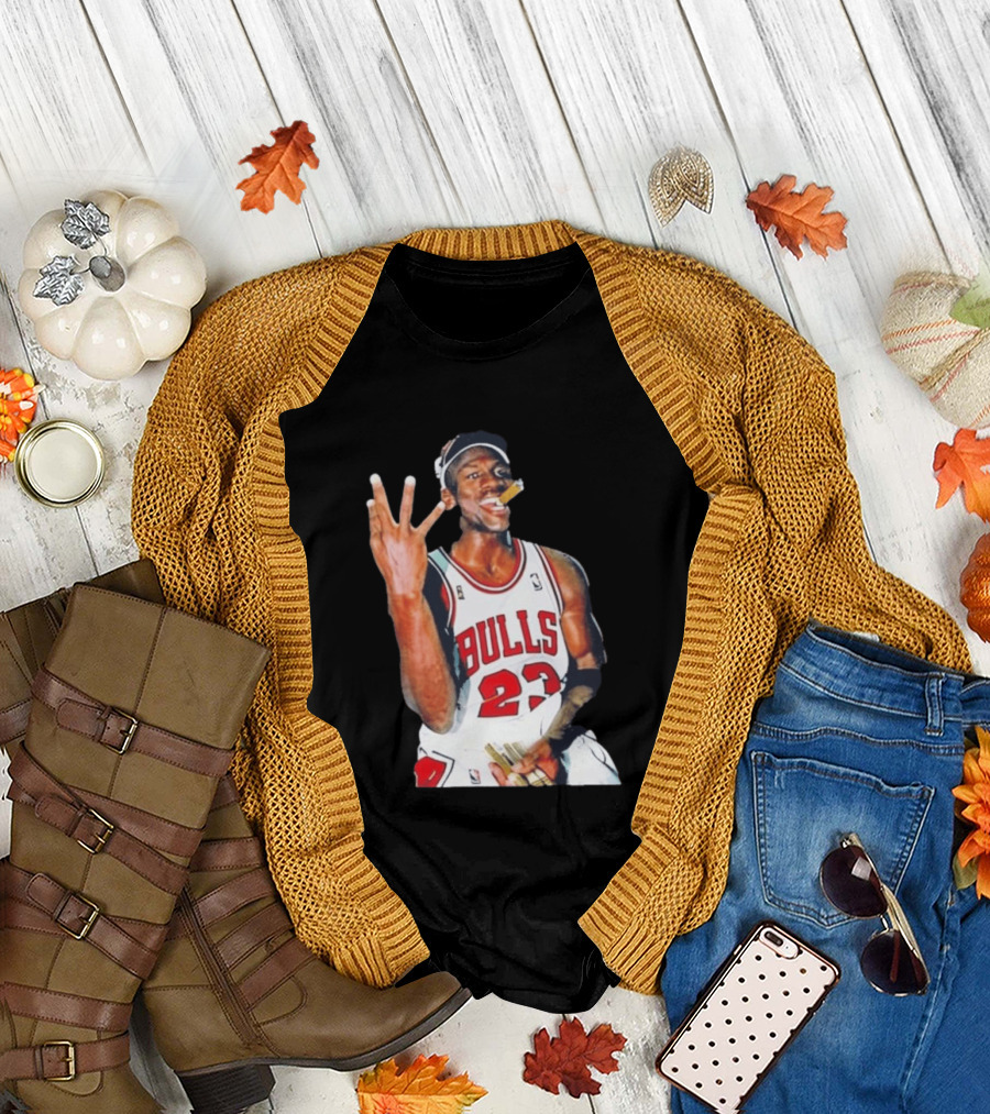 Giannis Antetokounmpo Mj Cigar Chicago Bulls 23 Basketball Legend T-Shirt