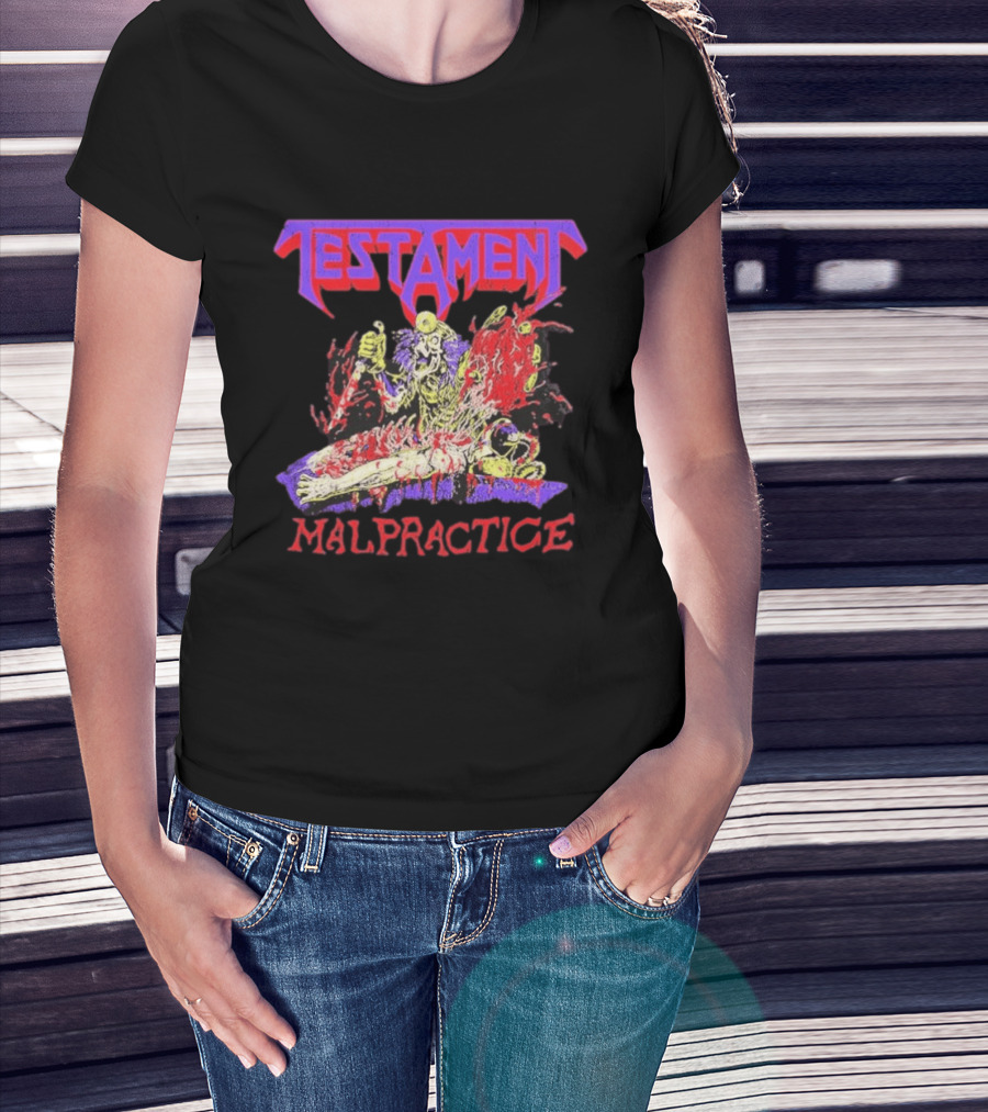 Testament Malpractice Souls Of Black Collection T-Shirt