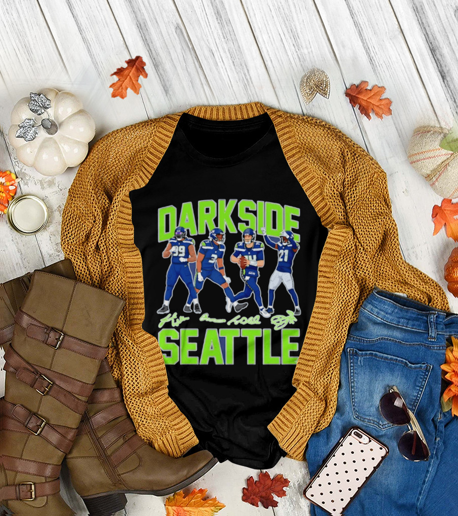 Dark Side Seattle Williams Emmanwori Jones Witherspoon Football Team Players T-Shirt
