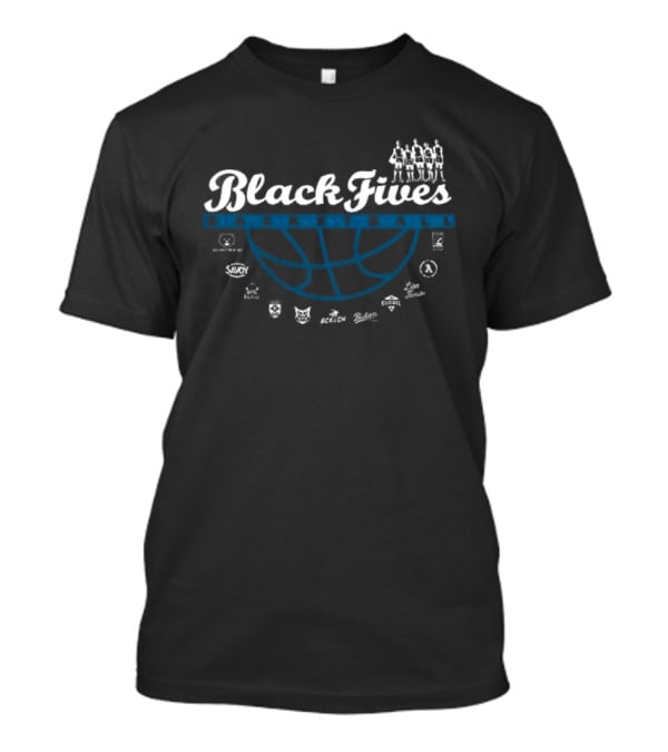 UConn Huskies Black Fives 2026 Basketball Heritage T-Shirt