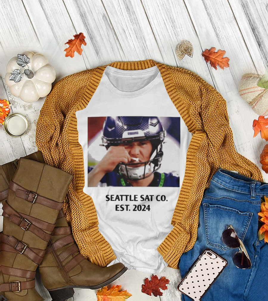 Seattle Sat Co. Est. 2024 Seahawks Parade Myers T-Shirt