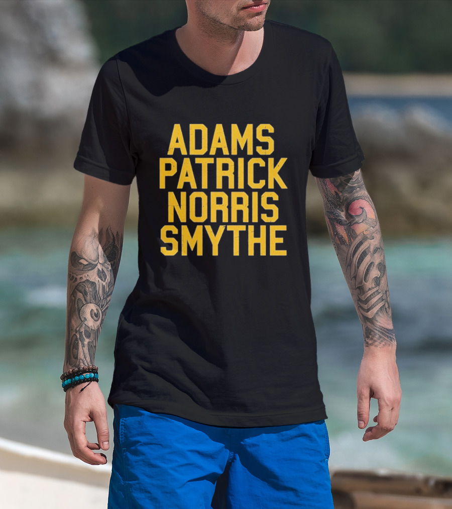 Adams Patrick Norris Smythe Sports Legends T-Shirt