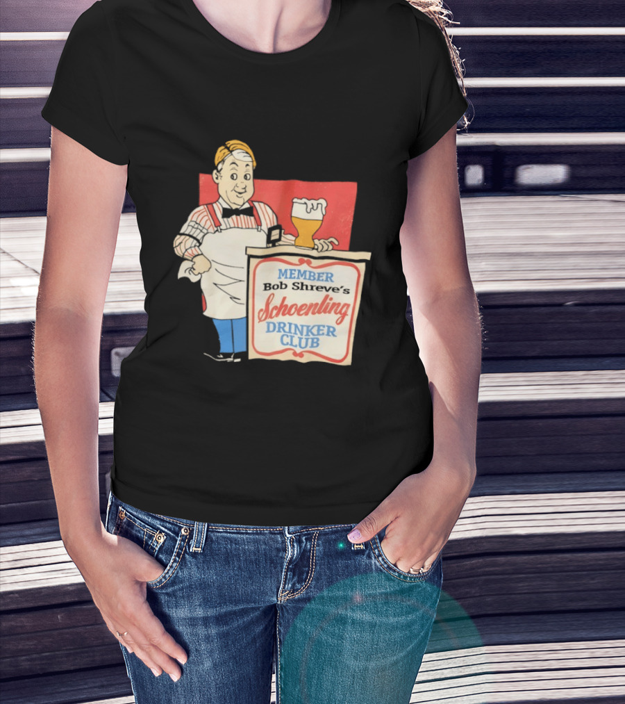 MEMBER Bob Shreve's Schoenling Drinker Club Beer T-Shirt