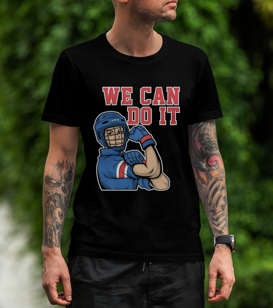 We Can Do It Texas Rangers Iconic Symbolic T-Shirt