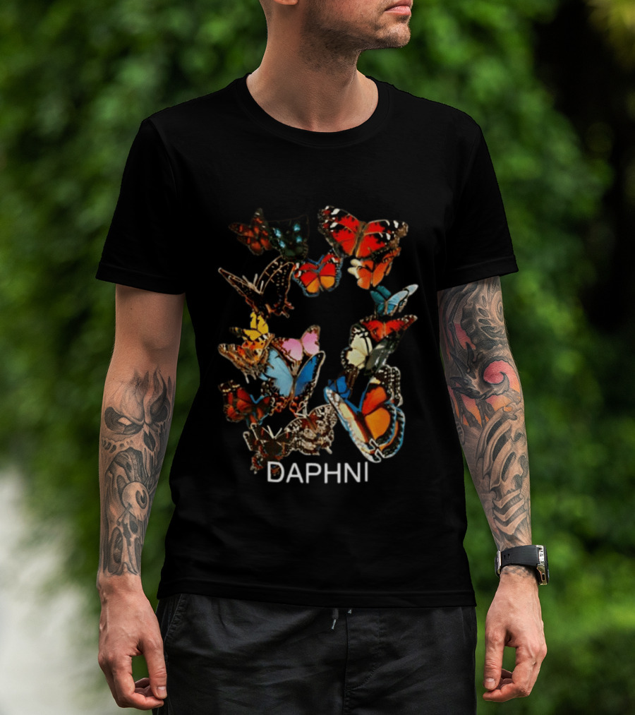 Daphni Butterfly Multicolor Vivid Wing T-Shirt