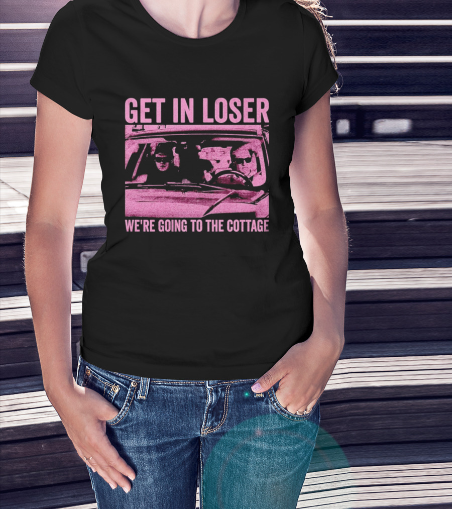 Get In Loser We're Going To The Cottage Heated Rivalry Car Scene T-Shirt