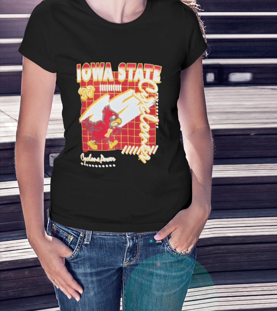 Iowa State Cyclones 58 Cyclone Power T-Shirt