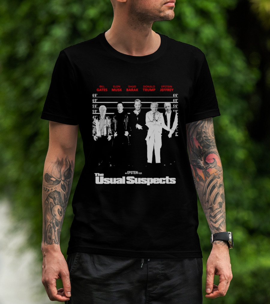 Bill Barack Trump Jeffrey The Usual Suspects T-Shirt