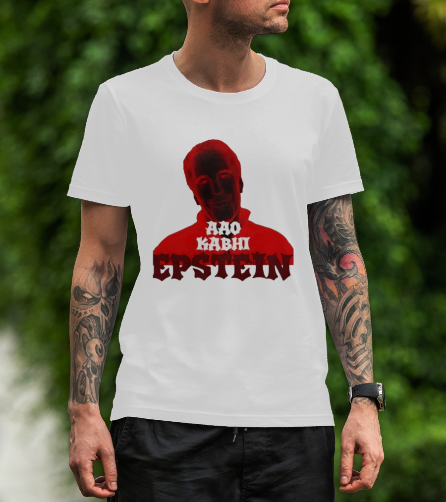Aao Kabhi Epstein Edgy Meme T-Shirt
