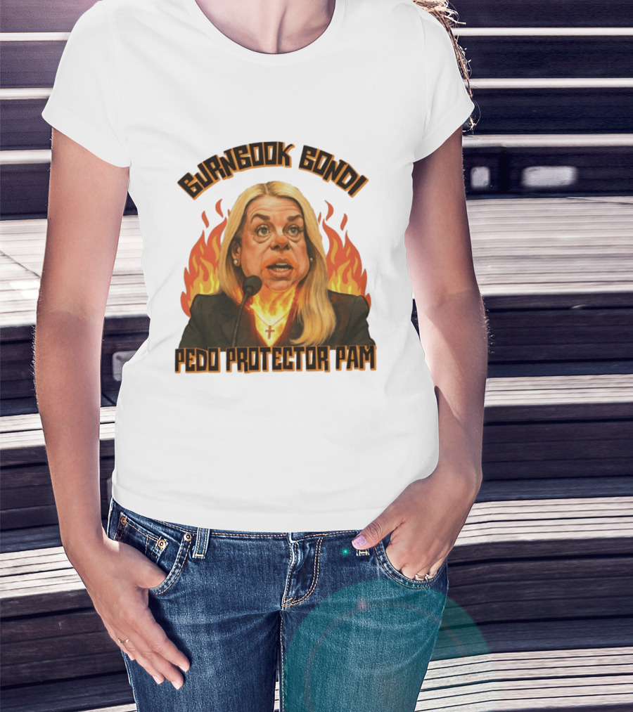 Burnbook Bondi Pedo Protector Pam Flame T-Shirt