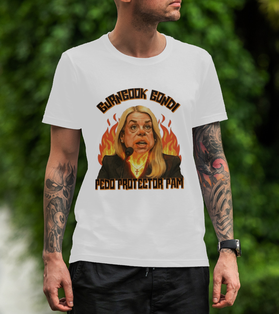 Burnbook Bondi Pedo Protector Pam Flame T-Shirt