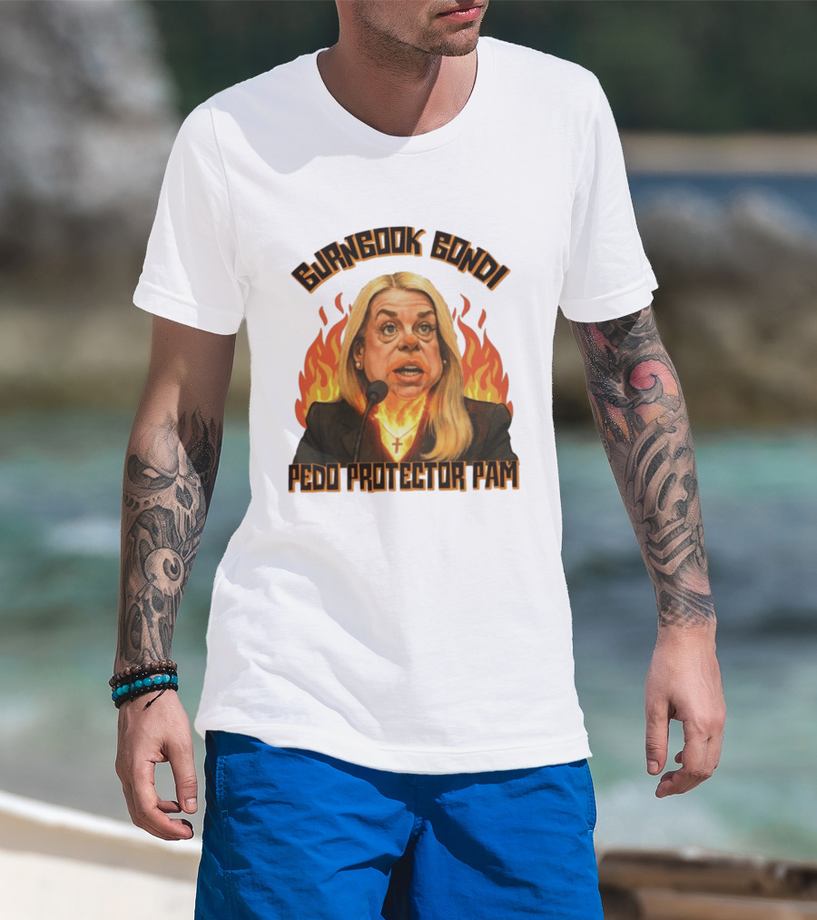 Burnbook Bondi Pedo Protector Pam Flame T-Shirt
