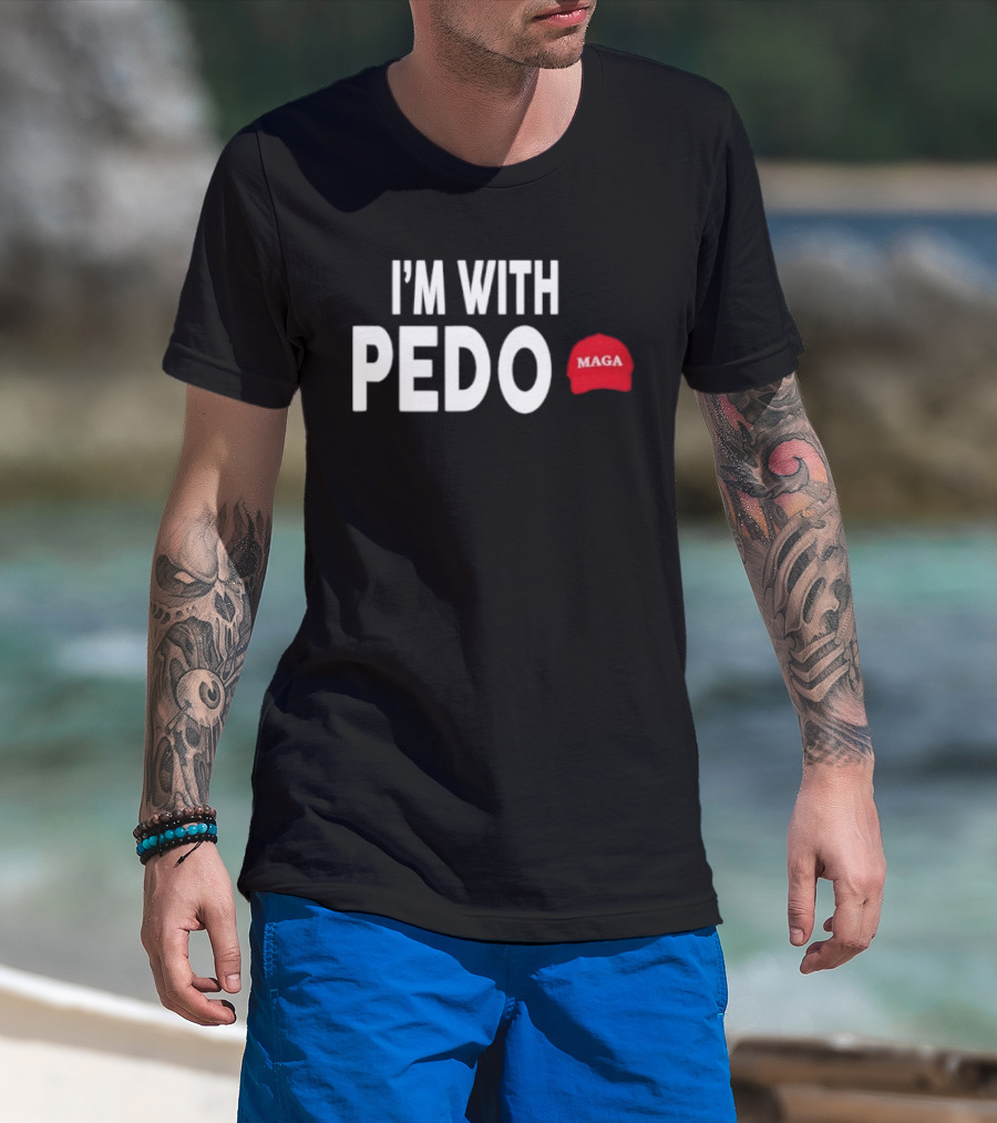 I'm With PEDO MAGA Red Hat T-Shirt