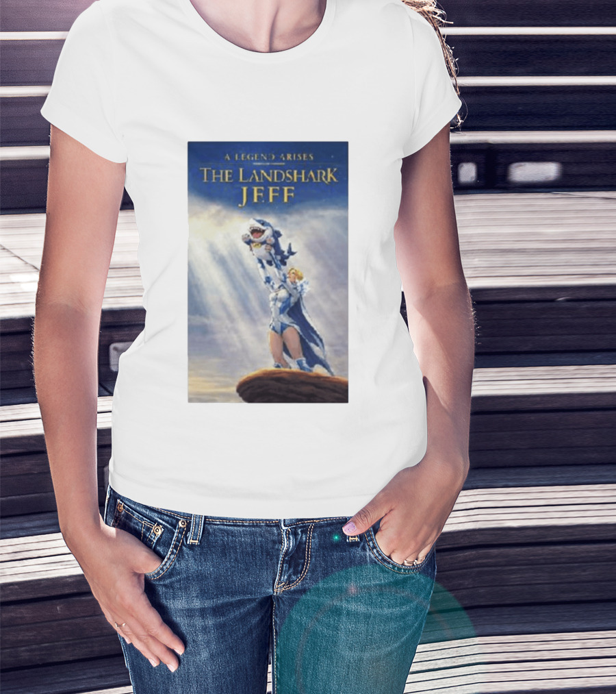 A Legend Arises The Landshark Jeff Emma Frost Lion King Scene T-Shirt