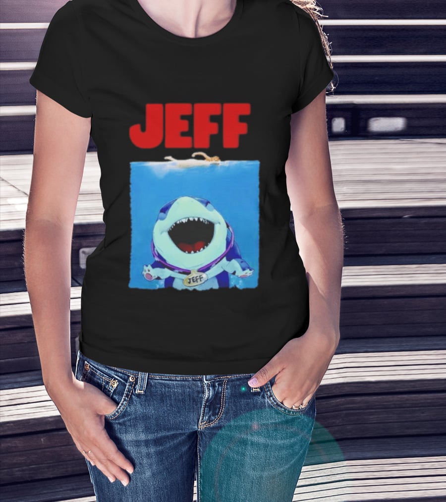 Jeff The Land Shark Jaws Movie T-Shirt