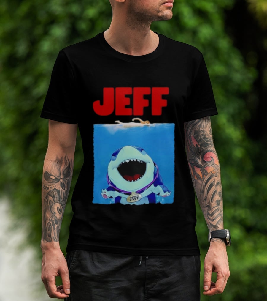 Jeff The Land Shark Jaws Movie T-Shirt