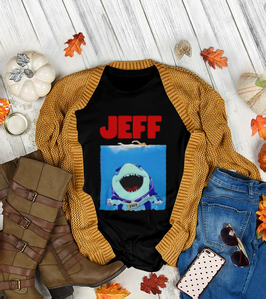 Jeff The Land Shark Jaws Movie T-Shirt