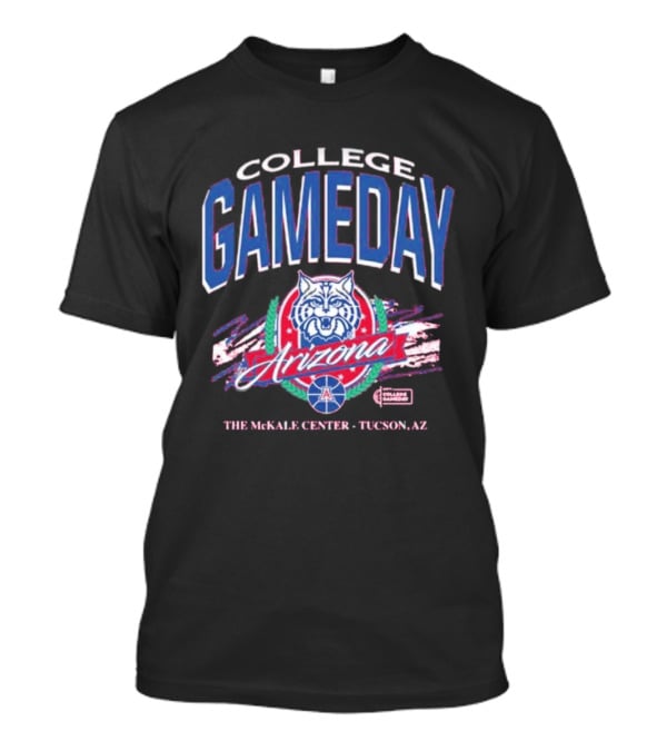Arizona College Gameday Wildcats McKale Center Tucson AZ T-Shirt