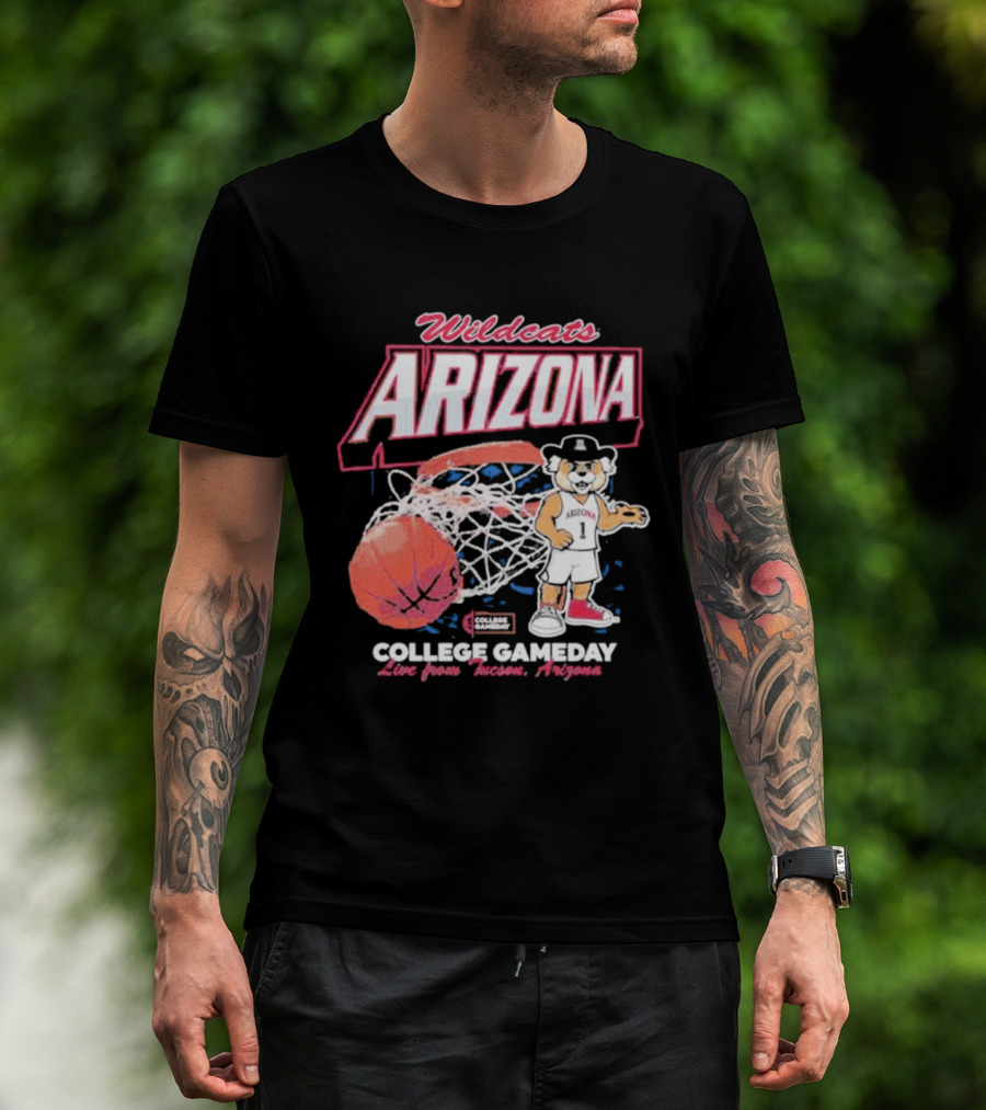 Arizona Wildcats College Gameday Live From Tucson T-Shirt