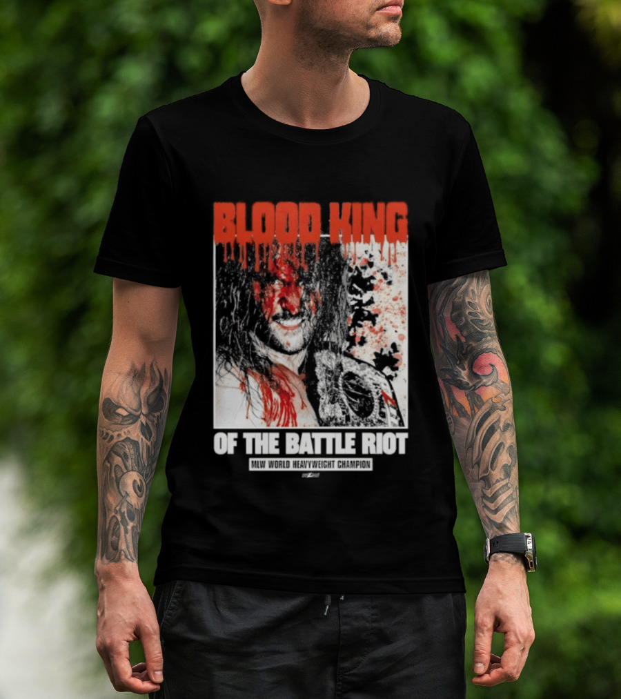 Blood King Of The Battle Riot Killer Kross T-Shirt