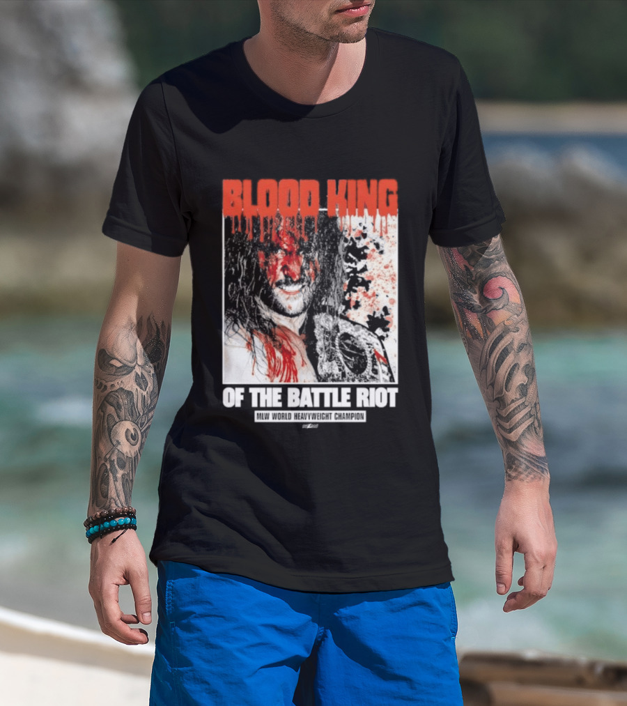 Blood King Of The Battle Riot Killer Kross T-Shirt
