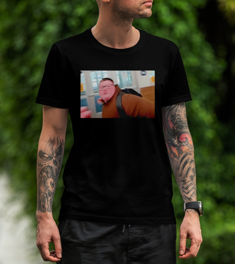 I Support ICE And New Meme 2026 Viral Photo Brown Backpack T-Shirt