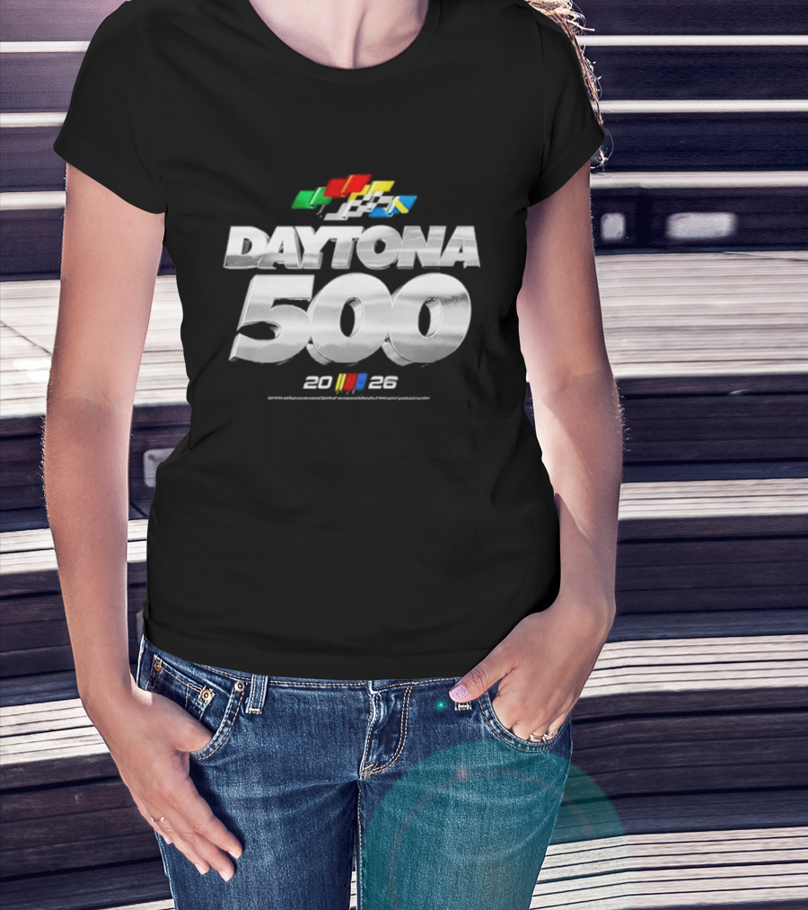 Nascar Daytona 500 Chrome Racing 2023 Edition T-Shirt