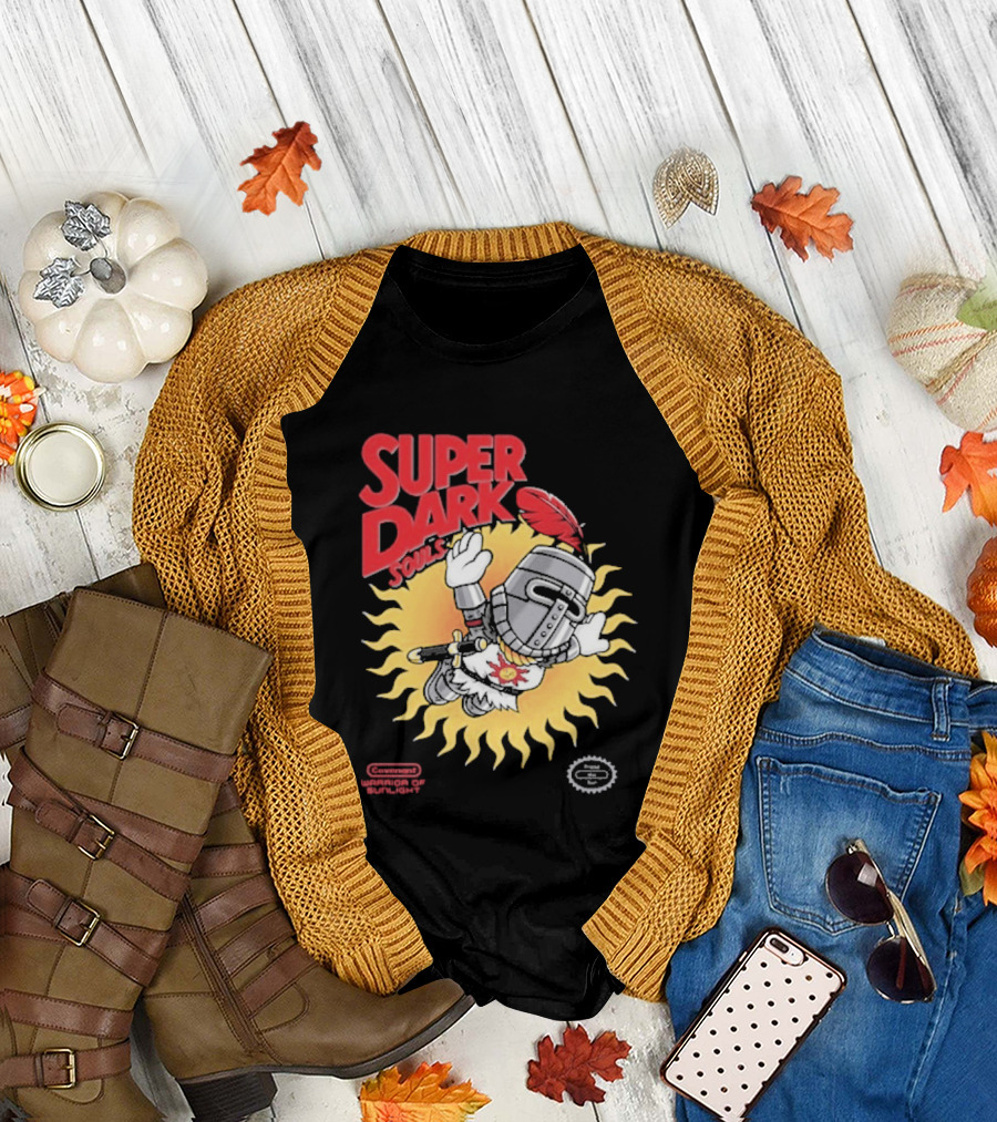Super Dark Souls Praise The Sun Solaire T-Shirt