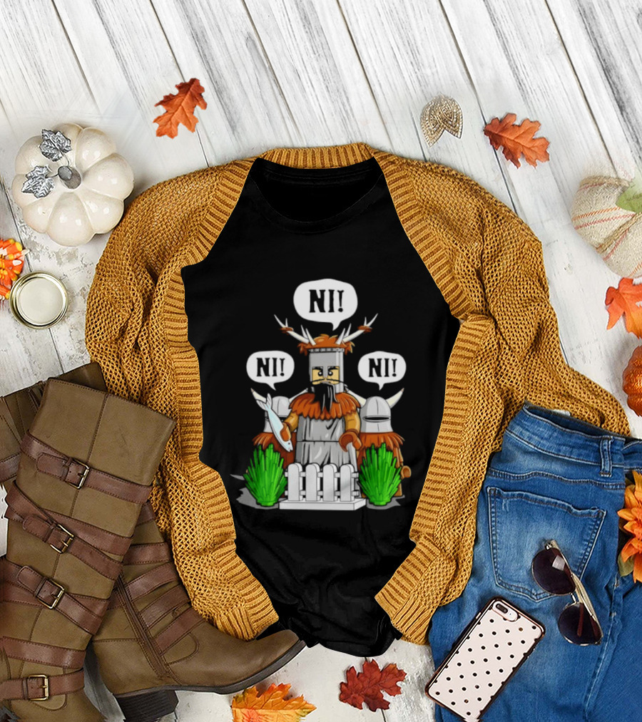 Knights of Ni Monty Python Nature Comedy Scene T-Shirt