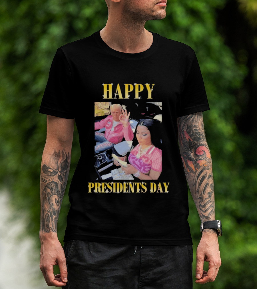 Happy Presidents Day Trump Nicky T-Shirt