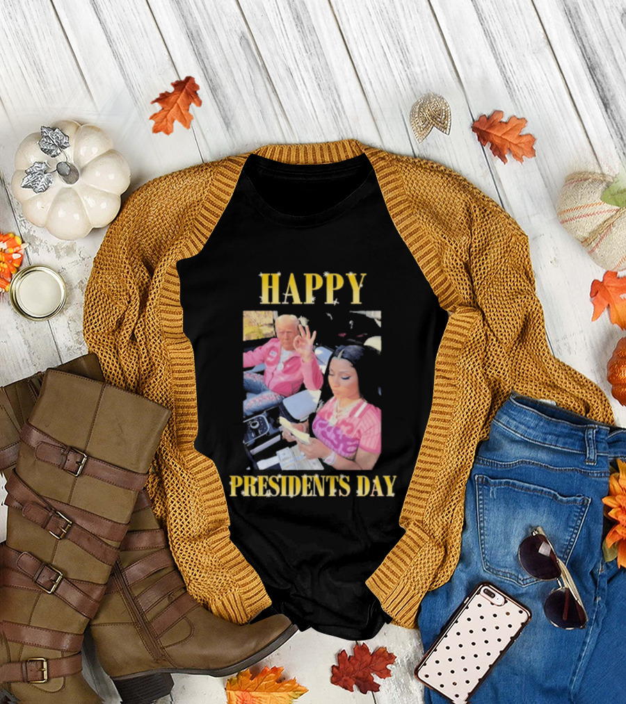Happy Presidents Day Trump Nicky T-Shirt