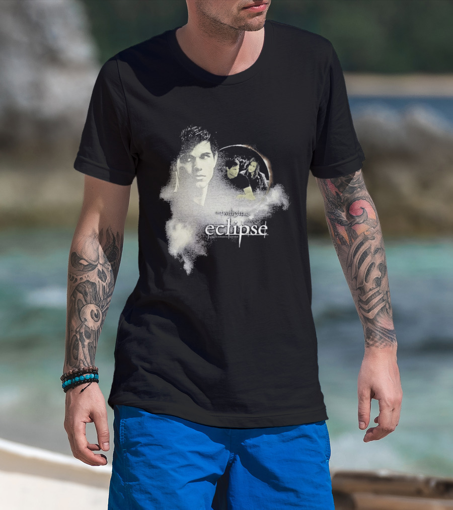 Timothee Chalamet The Twilight Saga Eclipse Crescent Moon T-Shirt
