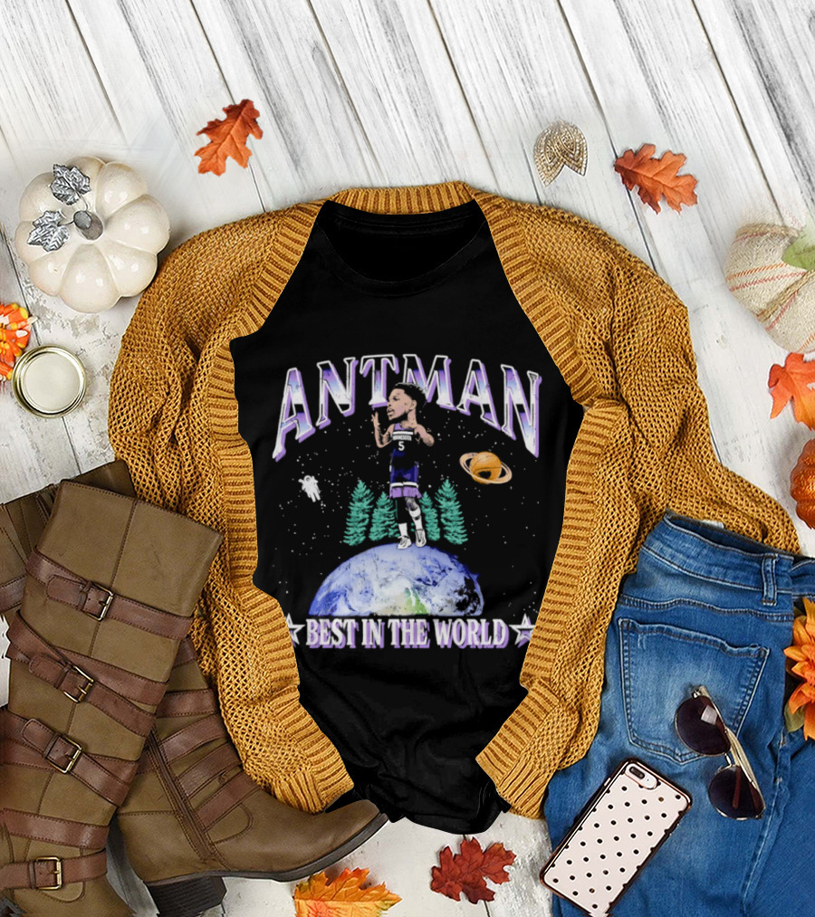 ANTMAN Best in the World Minnesota Timberwolves Basketball Planetary T-Shirt