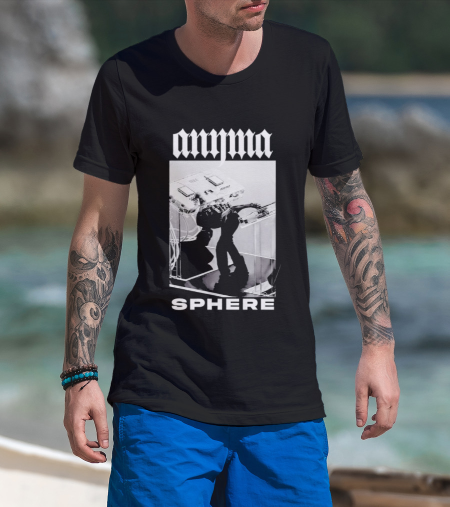 Anyma Sphere Robot And Vintage Synthesizer T-Shirt