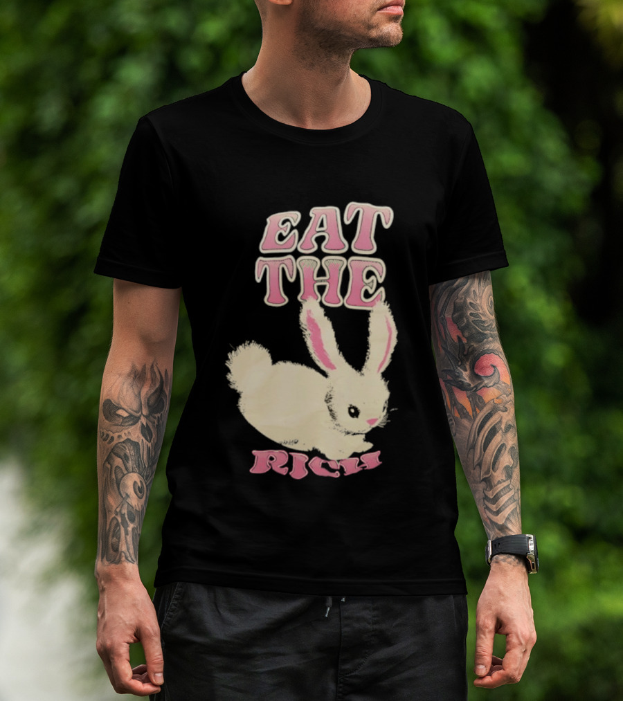 Eat The Rich Bunny T-Shirt