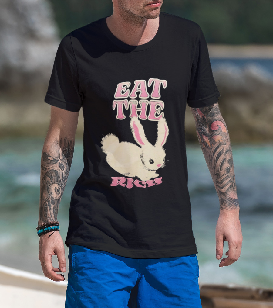 Eat The Rich Bunny T-Shirt