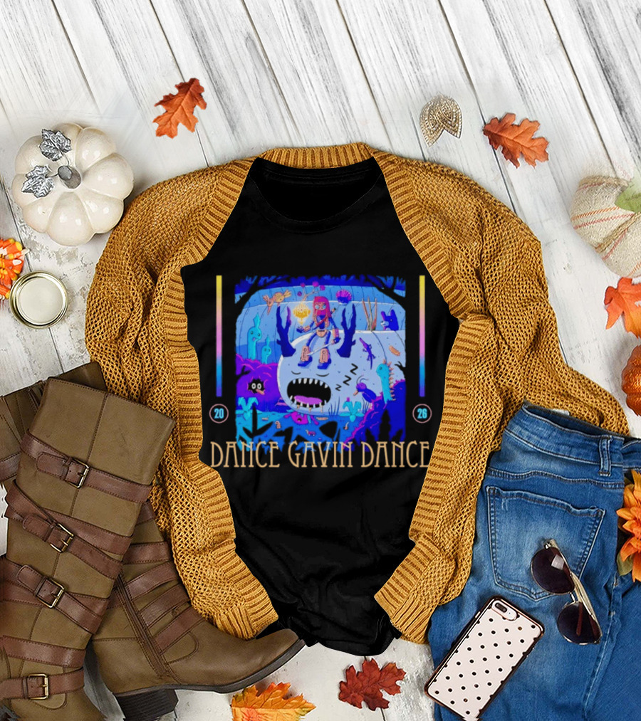 Dance Gavin Dance 2026 Tour Surreal Ocean Adventure T-Shirt